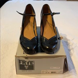 Frye leather wedge